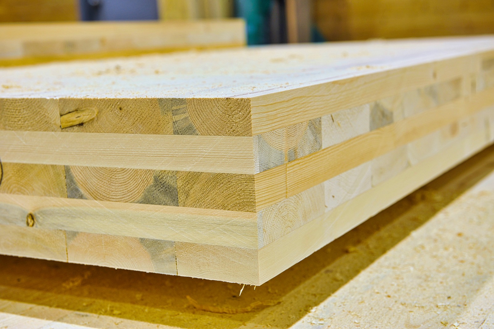 Панели CLT ( Cross Laminated Timber )