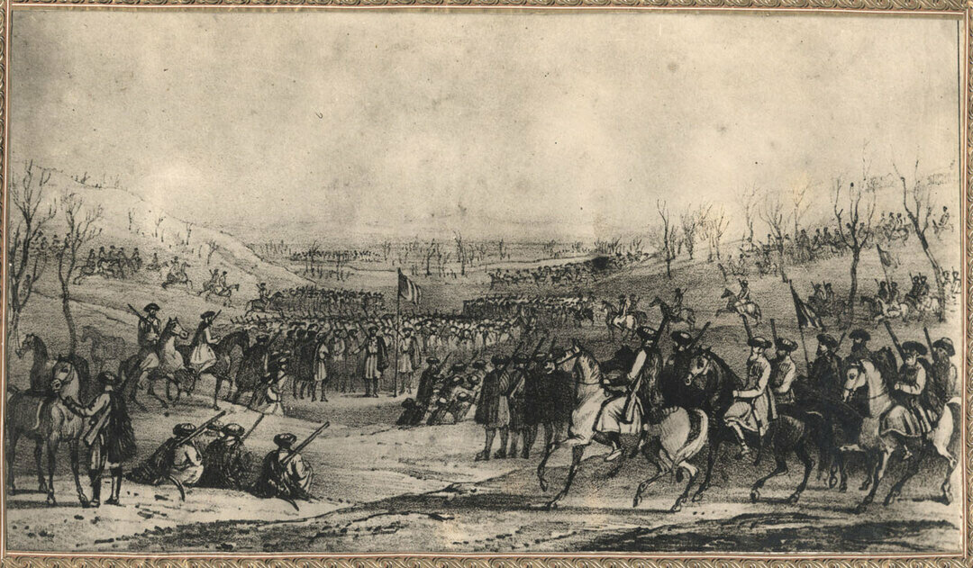 
Черкесская кавалерия, гравюра О. Барнарда. Источник: wikipedia.org
