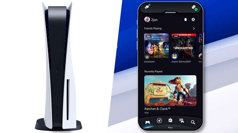 © Provided by T3 Sony PS5 console and PS5 Mobile App