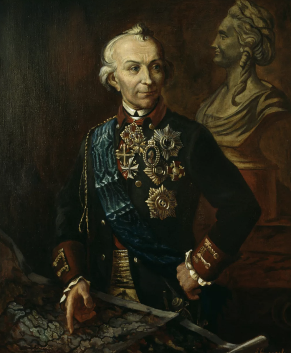 Suvorov. Фельдмаршал Суворов портрет.
