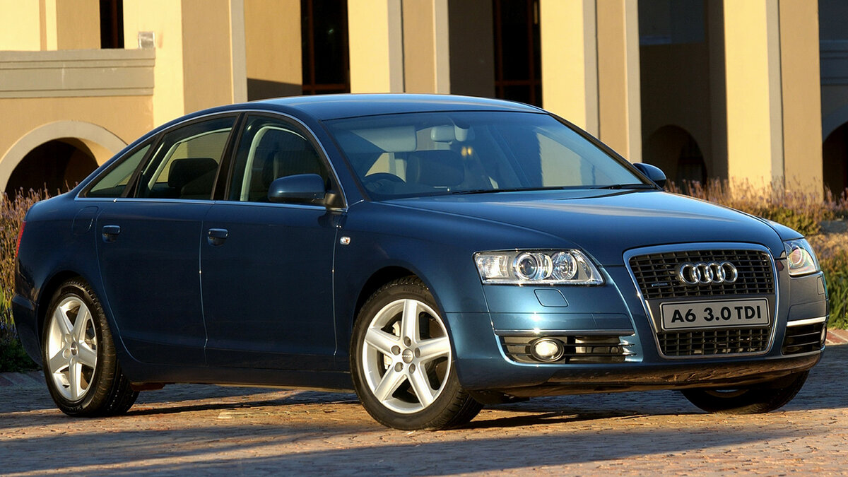 Audi a6 c6 матовая