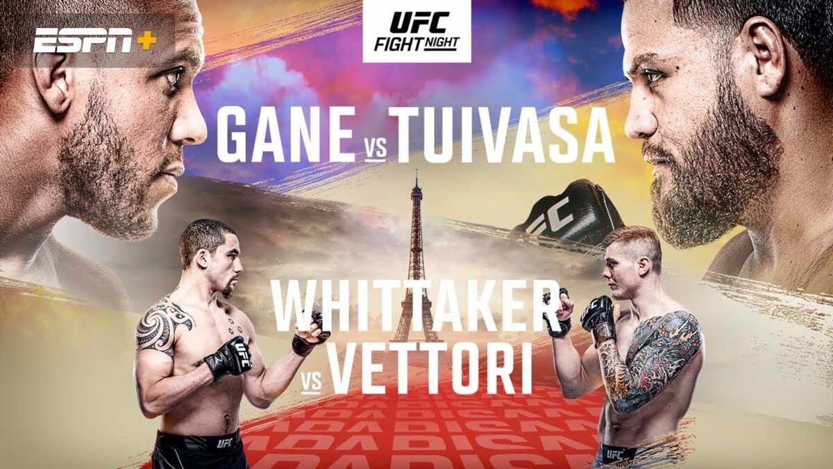 UFC Paris: Ган vs Туиваса