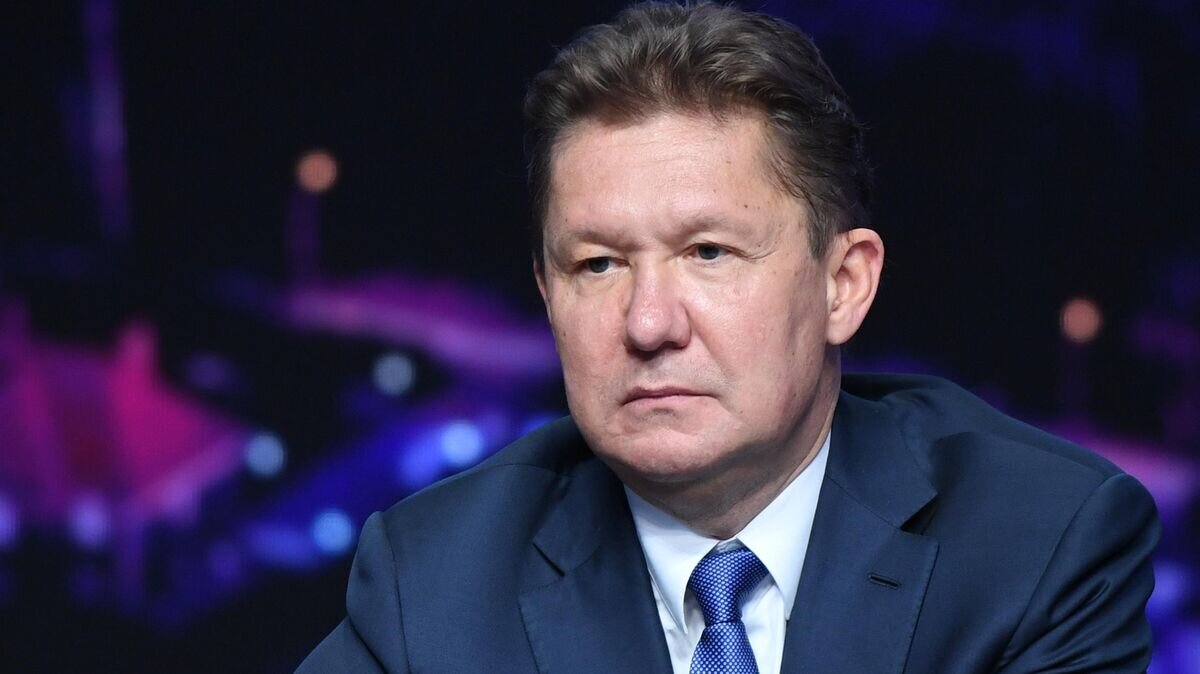    Председатель Правления ПАО "Газпром" Алексей Миллер во время общего собрания акционеров ПАО "Газпром" в Санкт-Петербурге. 28 июня 2019© РИА Новости / Александр Гальперин