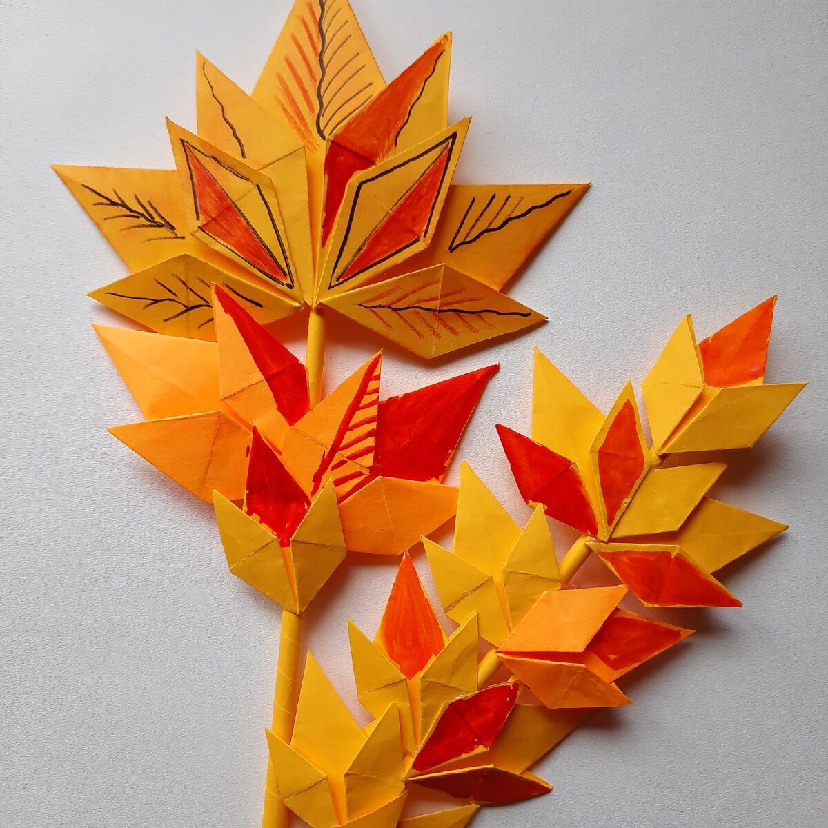 Origami Fox Bookmark Craft for Kids