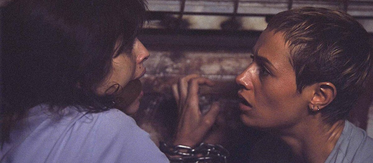 Кадр из фильма "Кровавая жатва" \ "Haute tension" 2003.