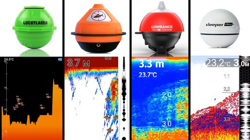 Какой ЭХОЛОТ выбрать для рыбалки? Deeper, Lowrance, Lucky, Практик ...