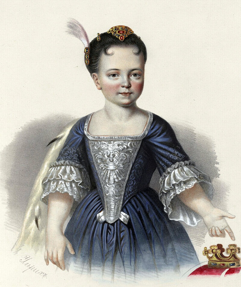 Цесаревна Наталья Петровна (страшая). Источник Яндекс.Картинки