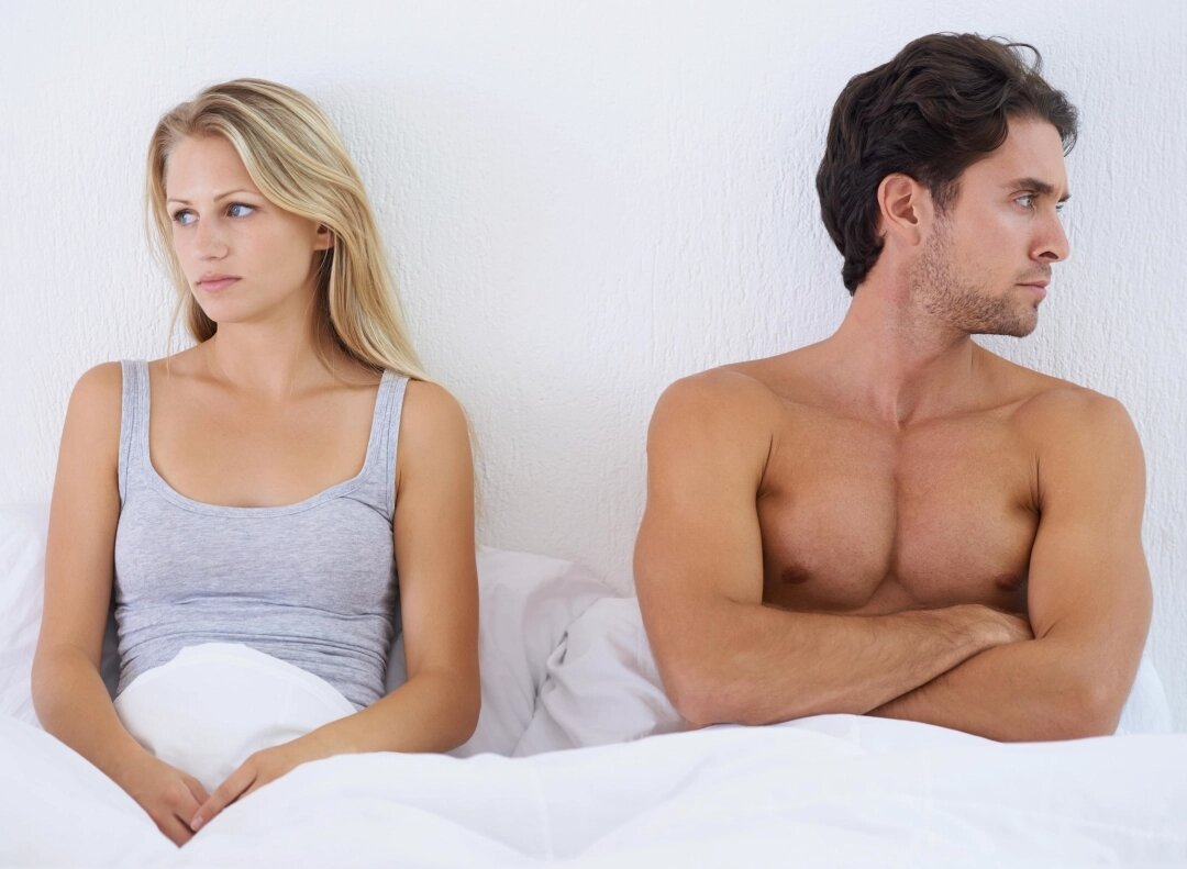 отсутствие желания  у женщины  бьёт по самооценке мужчины