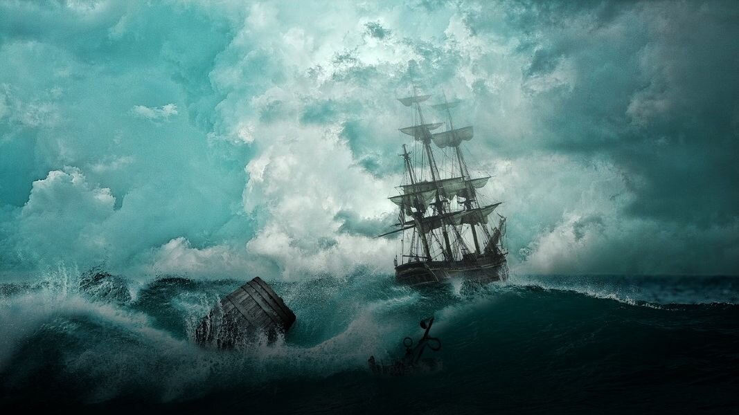 Когда корабль судьбы терпит бедствие. Фото Comfreak