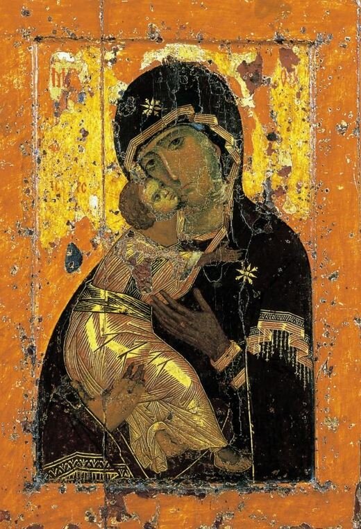 Икона Пресвятой Девы Марии Владимирской