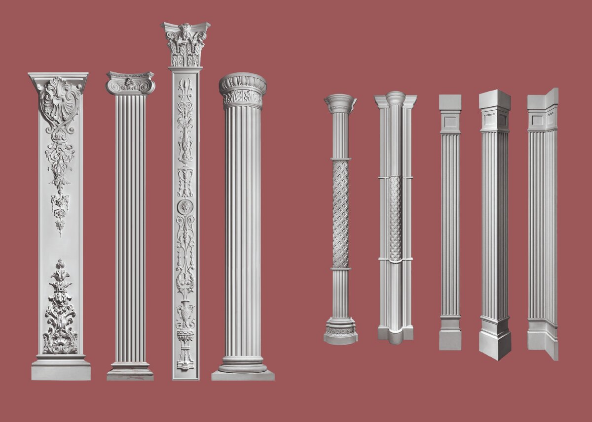 Колонны. Лепная мастерская "Петергоф".