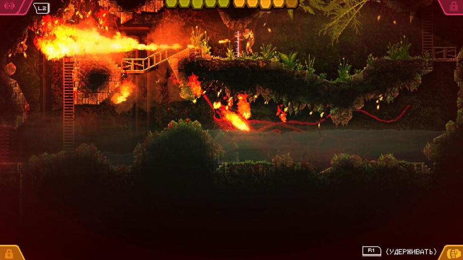 «Хоррора наоборот» тут нет, поскольку противники туповаты, да и мы понятия не имеем, кто эти люди и должны ли нас заботить их жизни. Они ходят туда-сюда, кричат при виде монстра или достают оружие, стреляют в нашу сторону. А через пару секунд после того, как чудовище спряталось в вентиляционной шахте, они продолжают прогуливаться по мостикам, из-под которых совсем недавно вылезали чьи-то щупальца.
 
