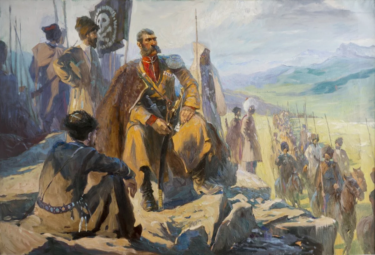 Я. П. Бакланов с черным значком