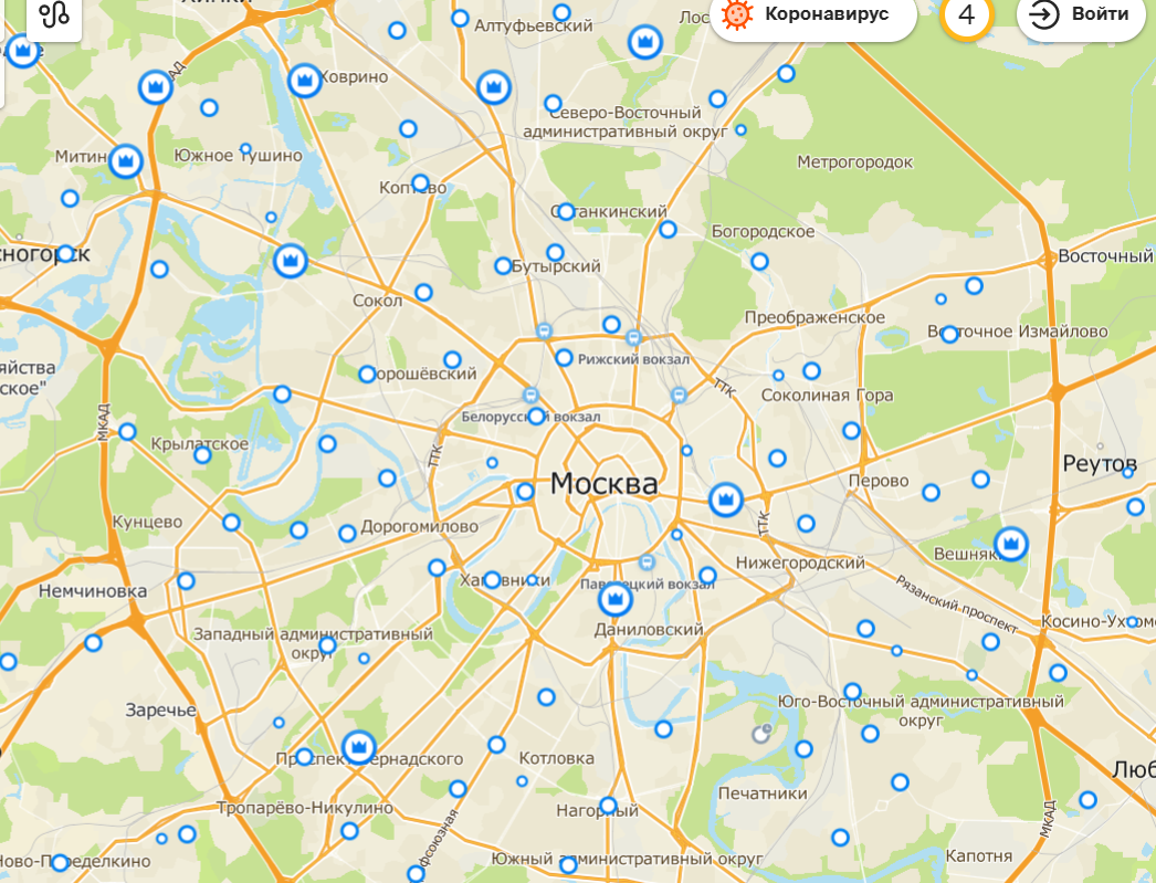 Салоны красоты для животных в Москве ( яндекс карты)