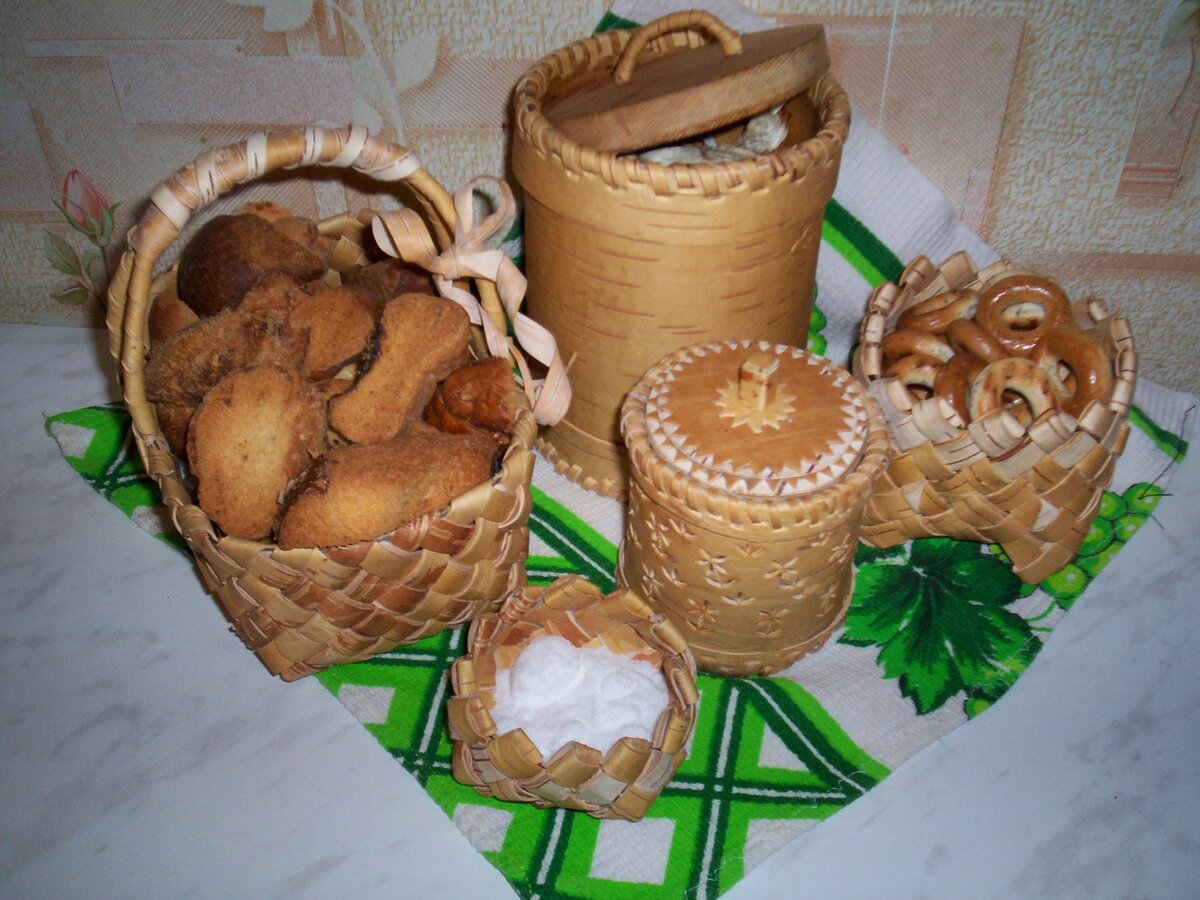 Мои поделки из бересты