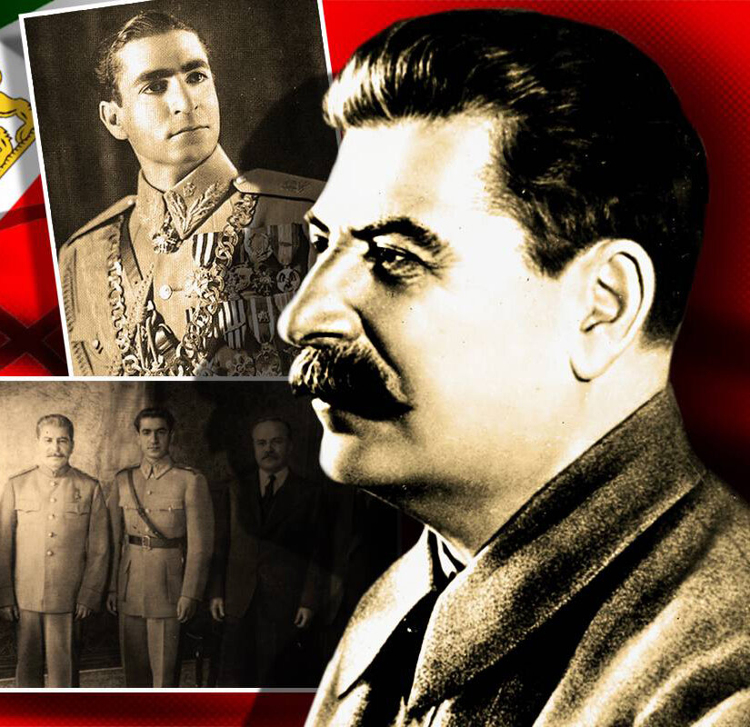 Сталин и последний шах Ирана Мохаммед Реза Пехлеви. Источник изображения: amp.topwar.ru