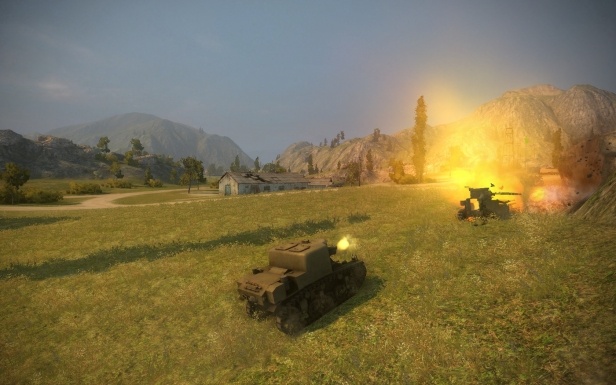 А вот тут уже есть достаточно серьезные игрушки. Главным претендентом на победу является американская ПТ Т18 со своими 53мм лобовой и 32мм бортовой брони. Это действительно серьезно для 2 уровня. Добрая половина противников без использования «голды» просто не в состоянии пробить Т18 в лоб. При этом машинка весьма шустрая и обладает серьезным вооружением. А вот маневренность подкачала — такое ощущение, что экипаж крутит танк вручную. Кроме Т18 отметим еще французский Hotchkiss H35 — 40мм по кругу. Для этого танка даже не очень критичны противники, которые зашли с фланга или тыла. На нем можно с большим успехом использовать «обратный ромб» и в одиночку сдерживать целую толпу не слишком умных противников. Однако «Гоша» медлителен, неповоротлив и даже с горки скатывается весьма неохотно. Вдобавок, вас постоянно будет бесить его вооружение — слабое и очень неточное.