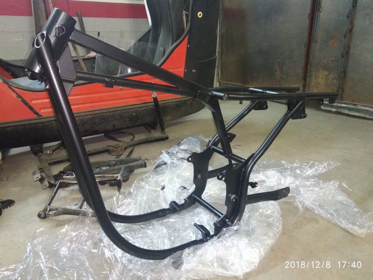 Рама мотоцикла Ява