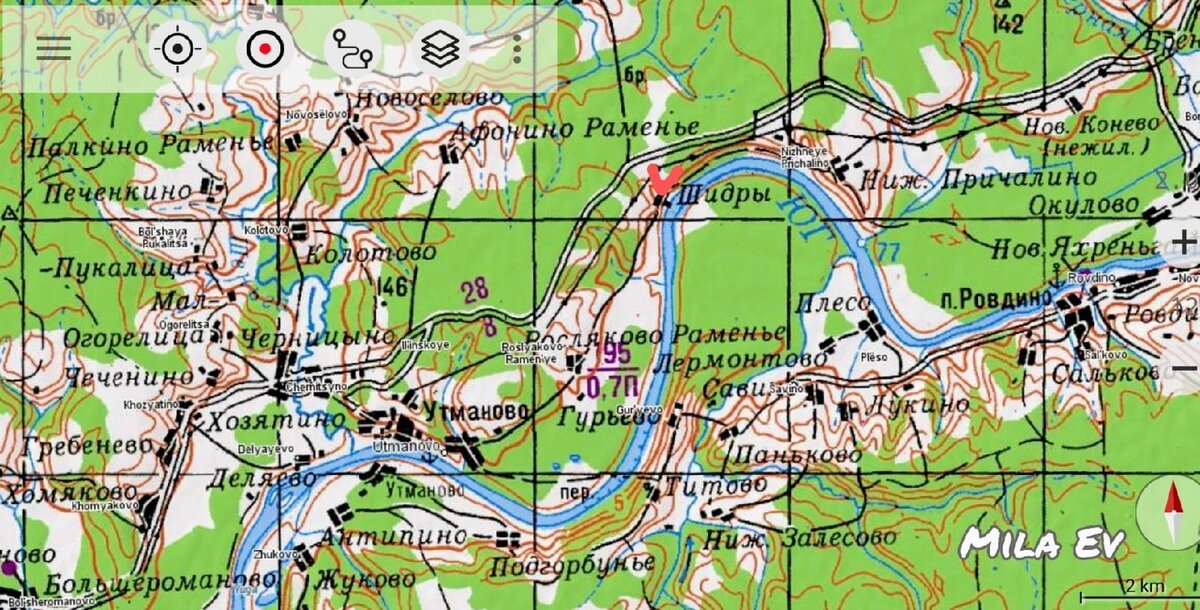 скрин сделан со старой советской карты  карты 80-х годов