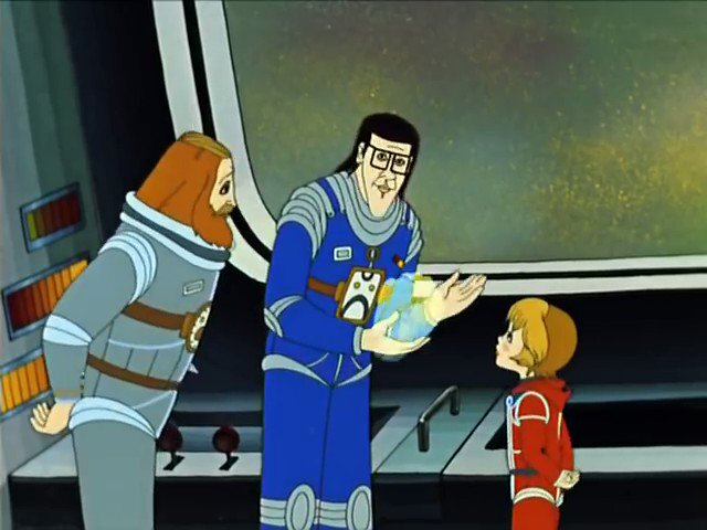 Советский мультфильм Романа Качанова «тайна третьей планеты»