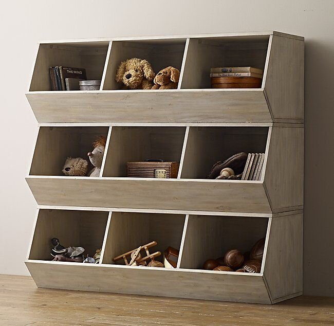 Пространство для хранения игрушечного арсенала