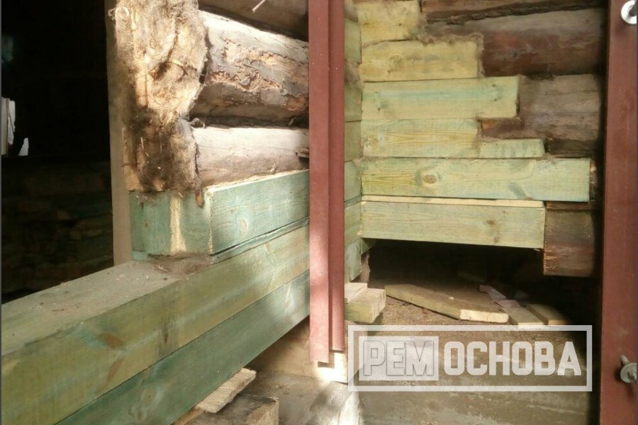         Замена венцов с подстраховкой на домкратах дачи Гаусвальд на Каменном острове