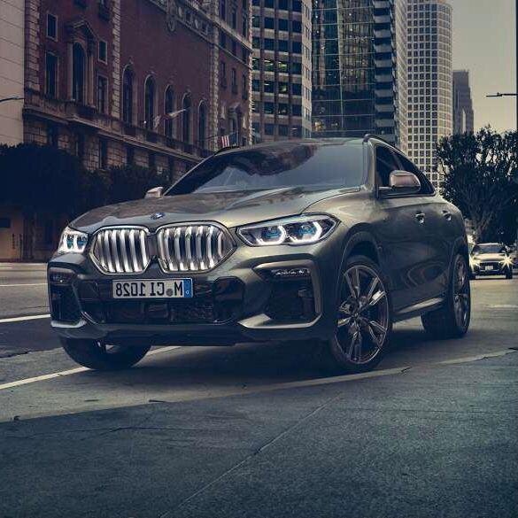 Светящиеся ноздри новой БМВ Х6