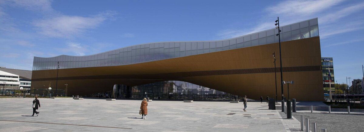 Центральная библиотека Ооди в Хельсинки. Фото: Kuva: Joonas Salo / IS