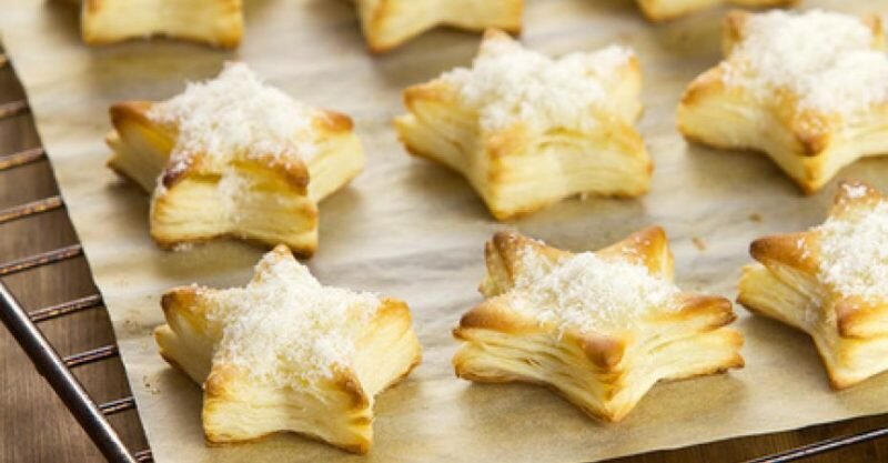 Рецепт слоеного печенья. Фото с сайта https://www.tveda.ru