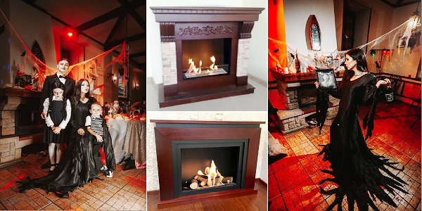 Темный классический портал – эффектный фон для встреч «Семейки Адамс».
Аристократичные вампиры, маги и призраки также приветствуются.
