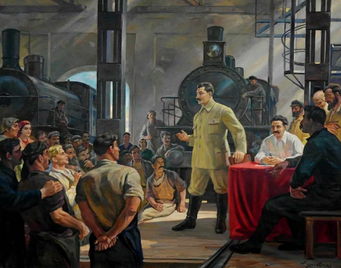 Партия сумела убедить народ, что голод лучше, чем власть империалистов. (фото из открытых источников)