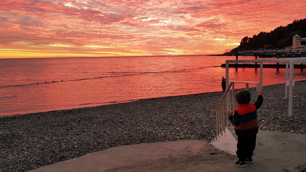 Самые лучшие закаты у нас