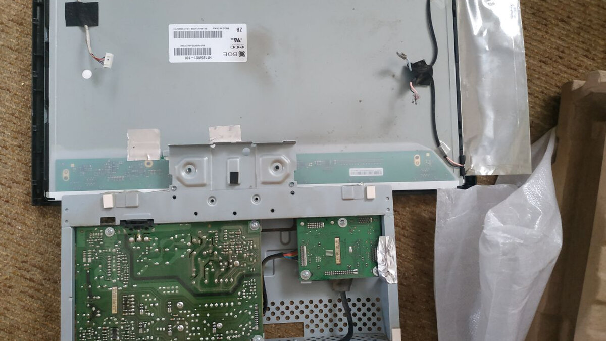 Разборка и ремонт монитора Acer AL