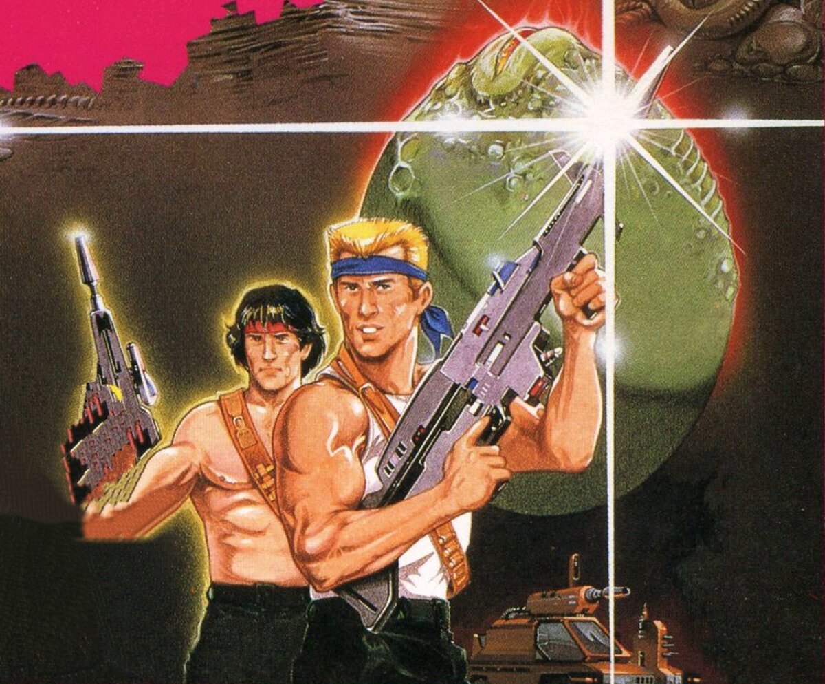 Так выглядел постер к каноничной Contra 