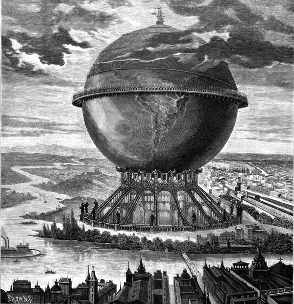 Мемориал Христофора Колумба для Всемирной выставки. Из журнала "Scientific American"  от 25 октября 1890 года