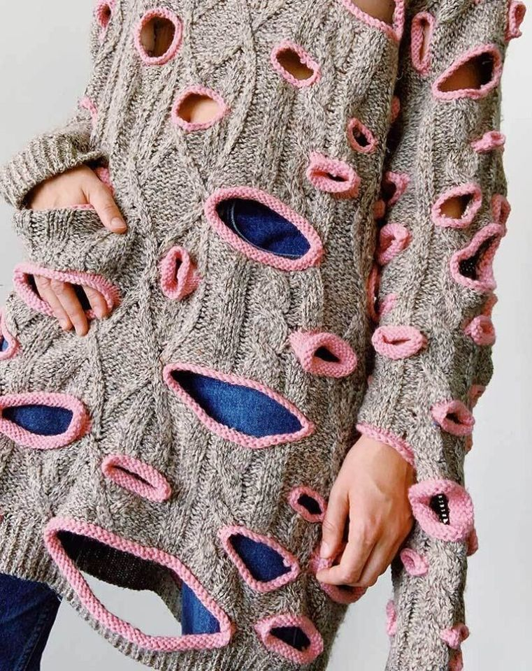 Дизайнерские вязаные платья. Креативное вязание крючком. Оригинальные вязаные вещи. Креативная вязаная одежда. Энди багус.