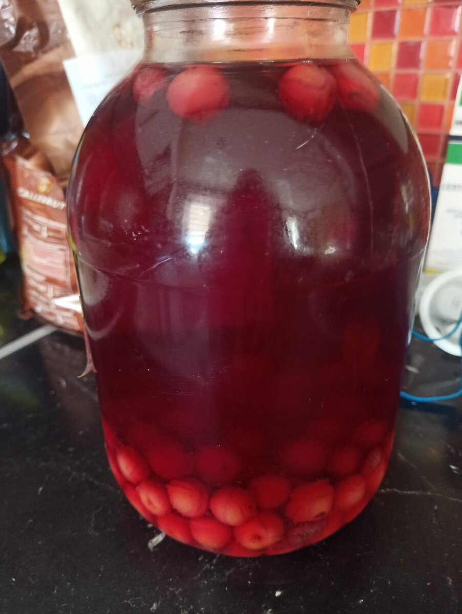 Компот Вишня от мамы