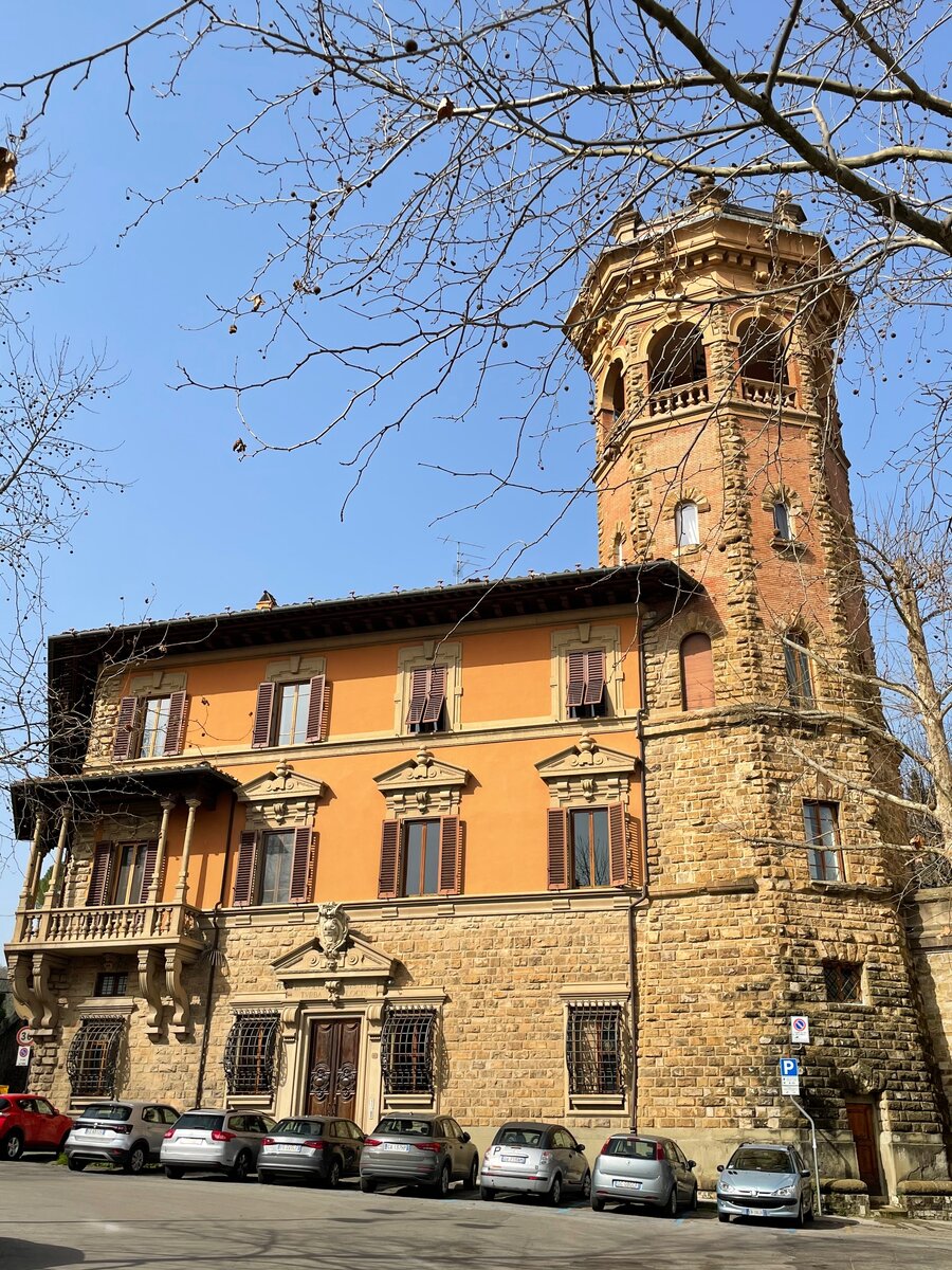 Villa Pagani Nefetti, архитектор Адольфо Коппеде, Флоренция 