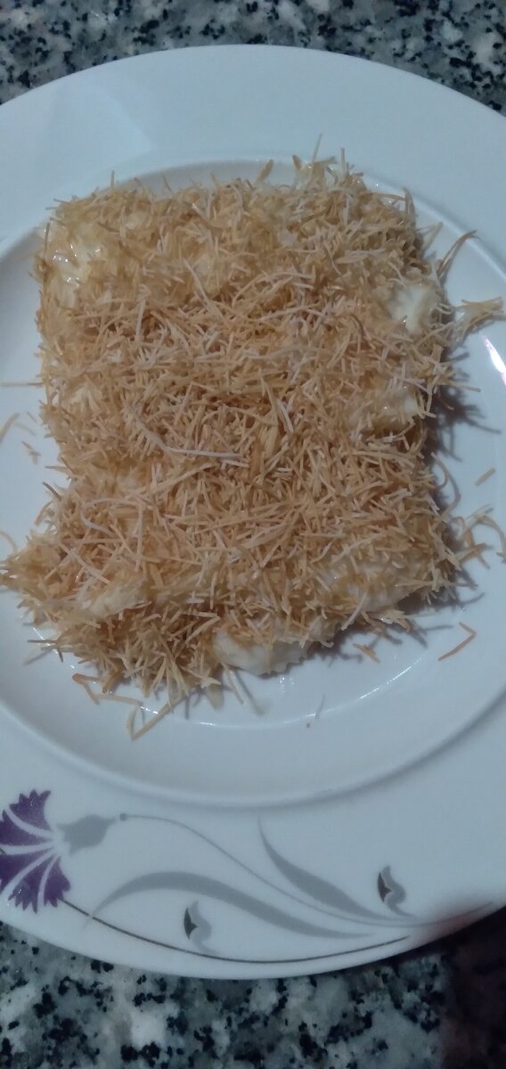 Мухаллеби кадаиф 