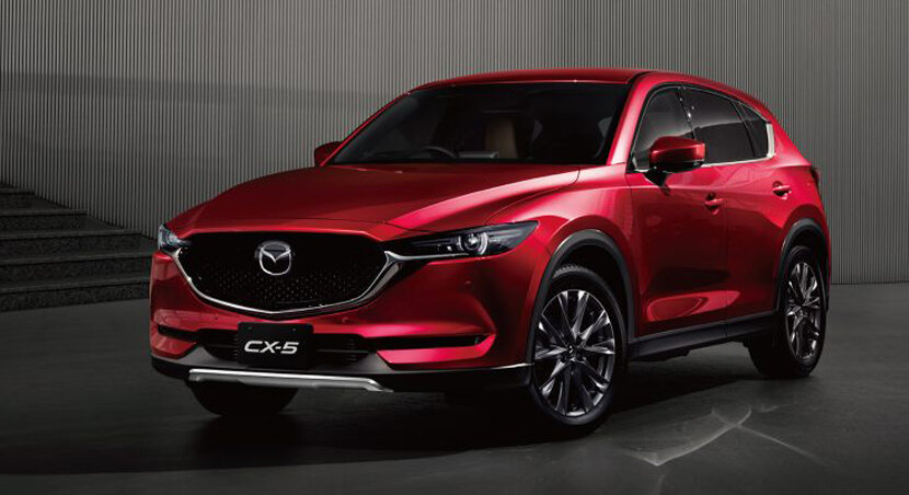 3 место - автомобиль Mazda CX 5