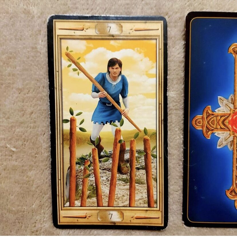 Семерка жезлов