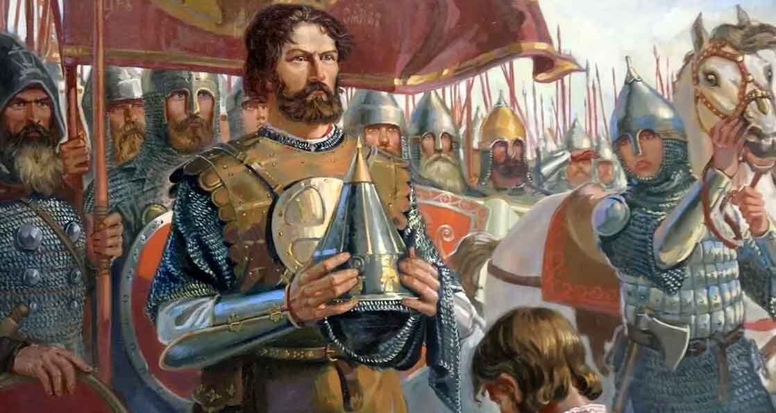 Дмитрий Донской перед битвой на Куликовом поле