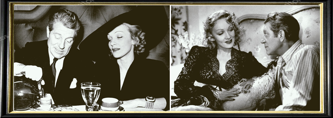 Жан Габен и Марлен Дитрих