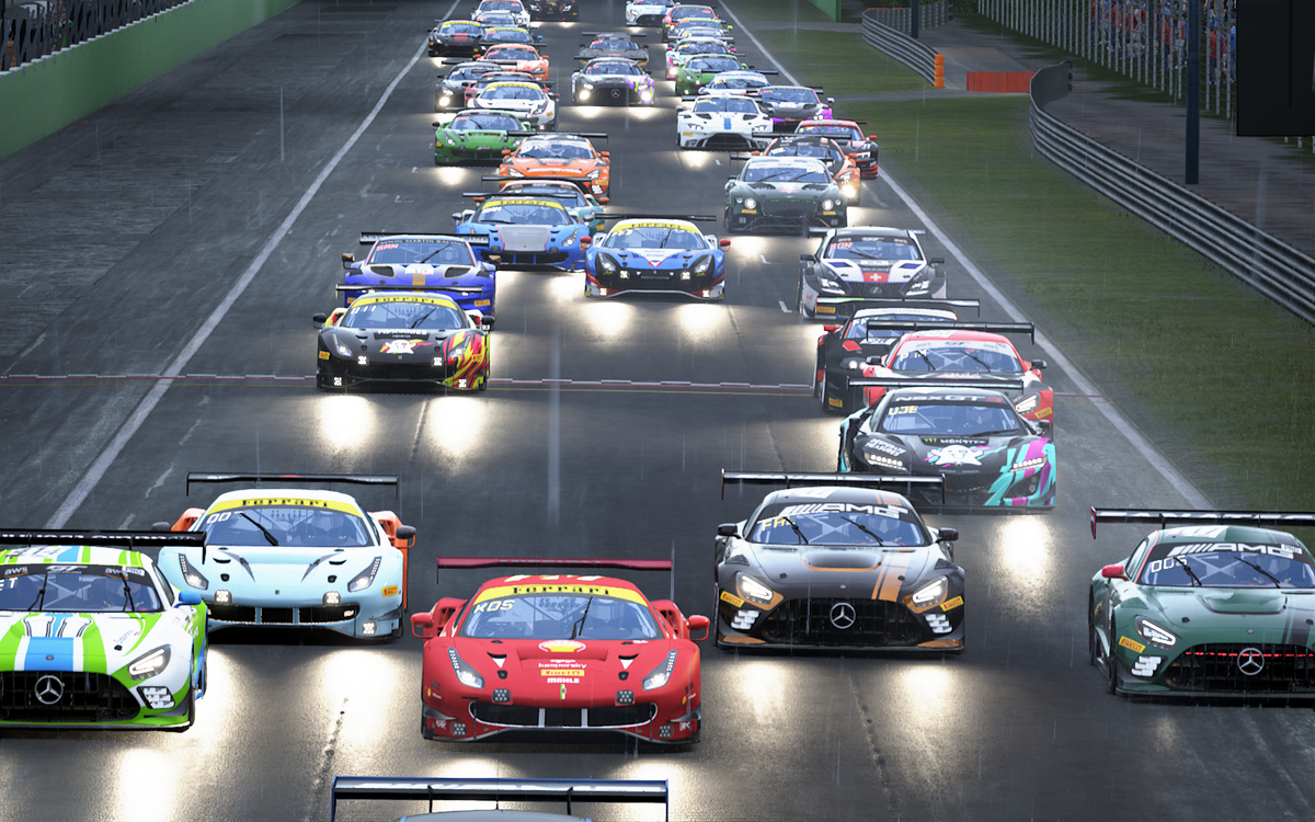 Симулятор Assetto Corsa Competizione, гонка на портале Endurance Simcentral.
