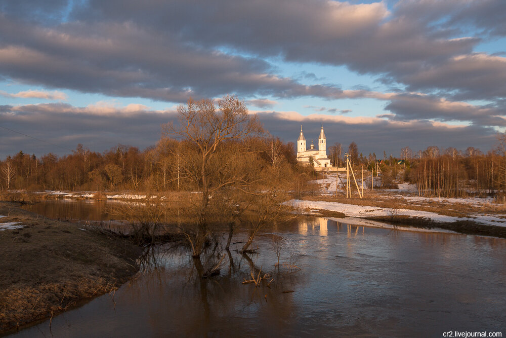 Село Филипповское Киржачский район зимой