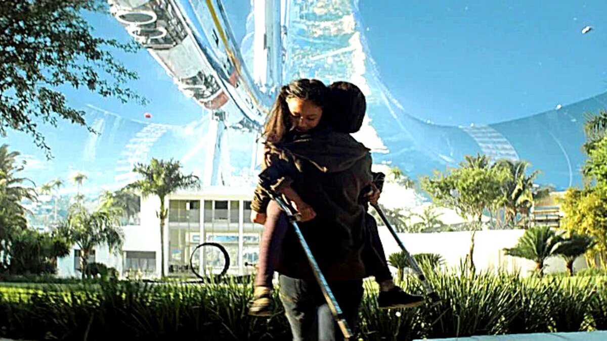 Кадр из фильма "Элизиум: Рай не на Земле".