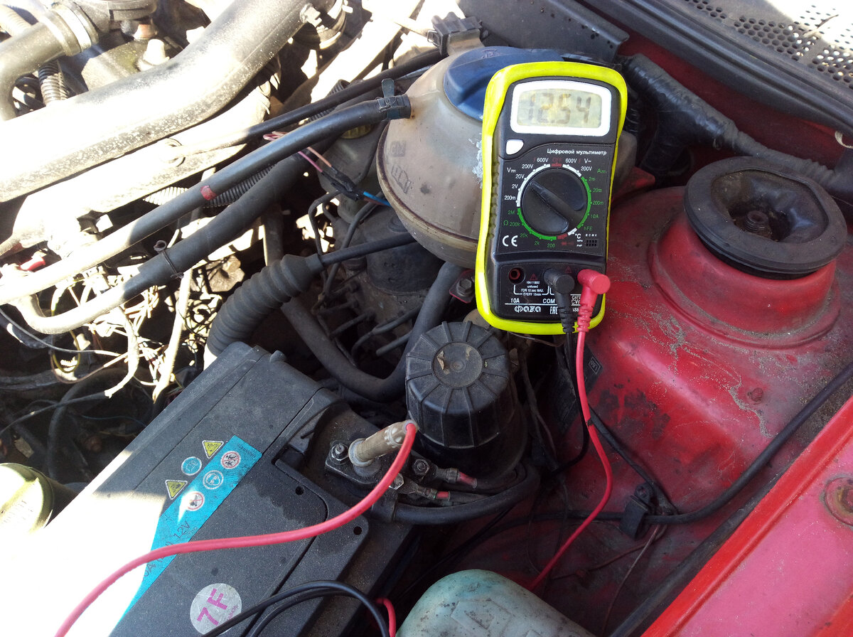 Двигатель заглушен