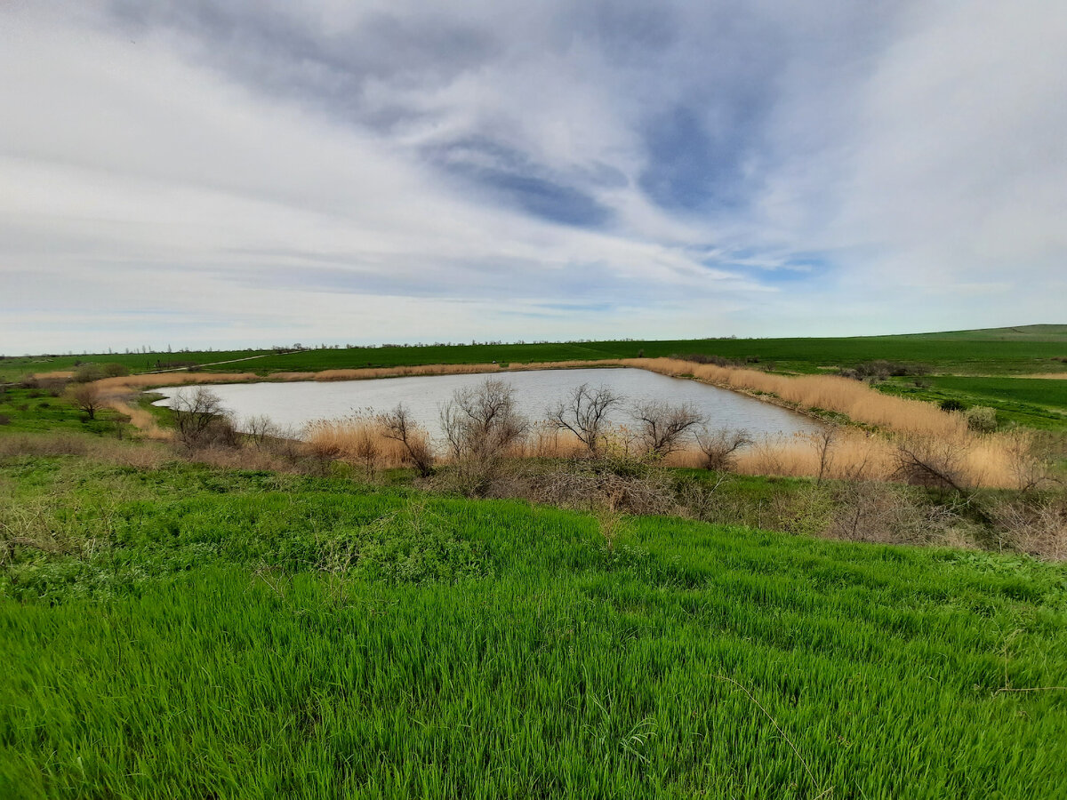 В Крыму небольшие водоёмы называют ставкАми.