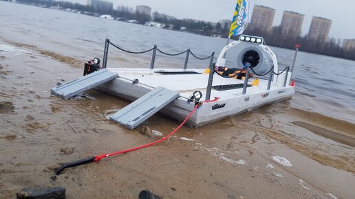 Конструкция катера на воздушной подушке