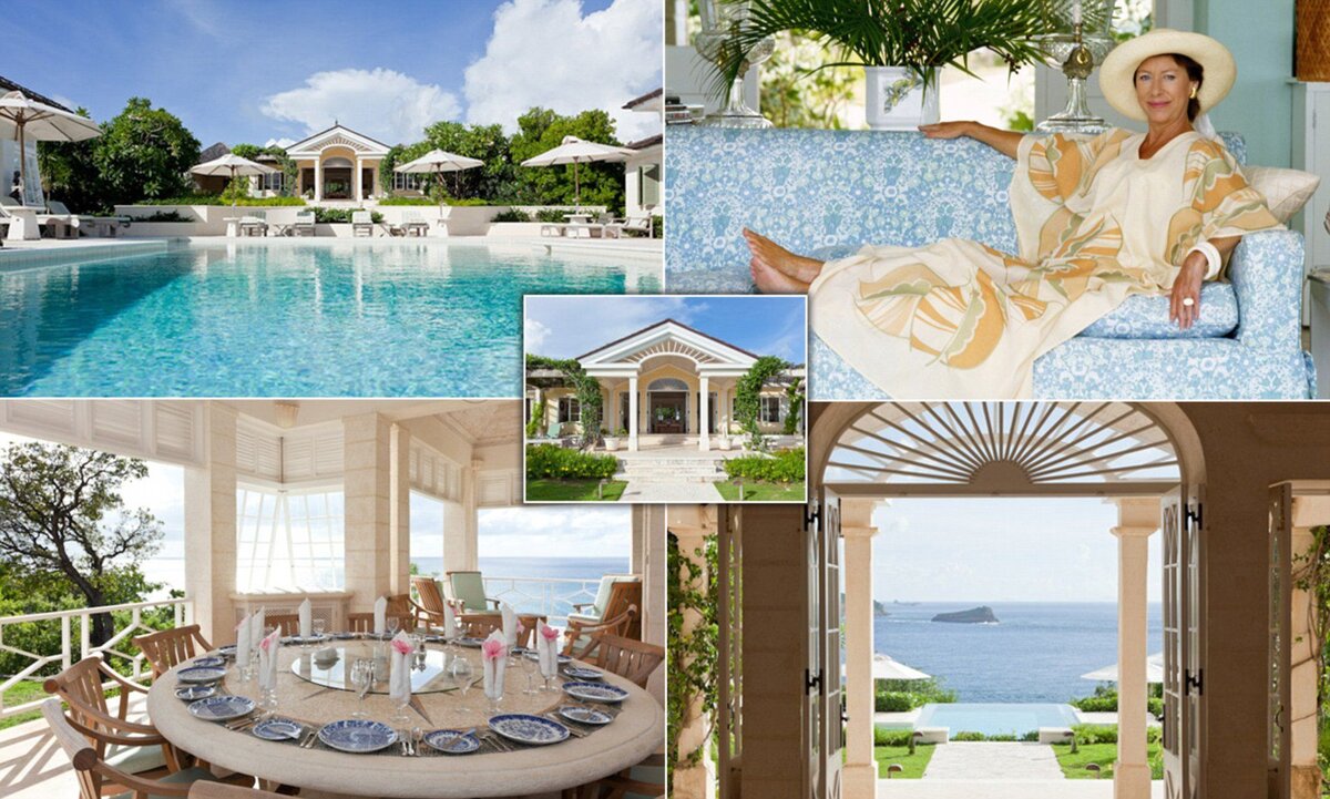 Принцесса Маргарет и вилла, где она любила проводить время.